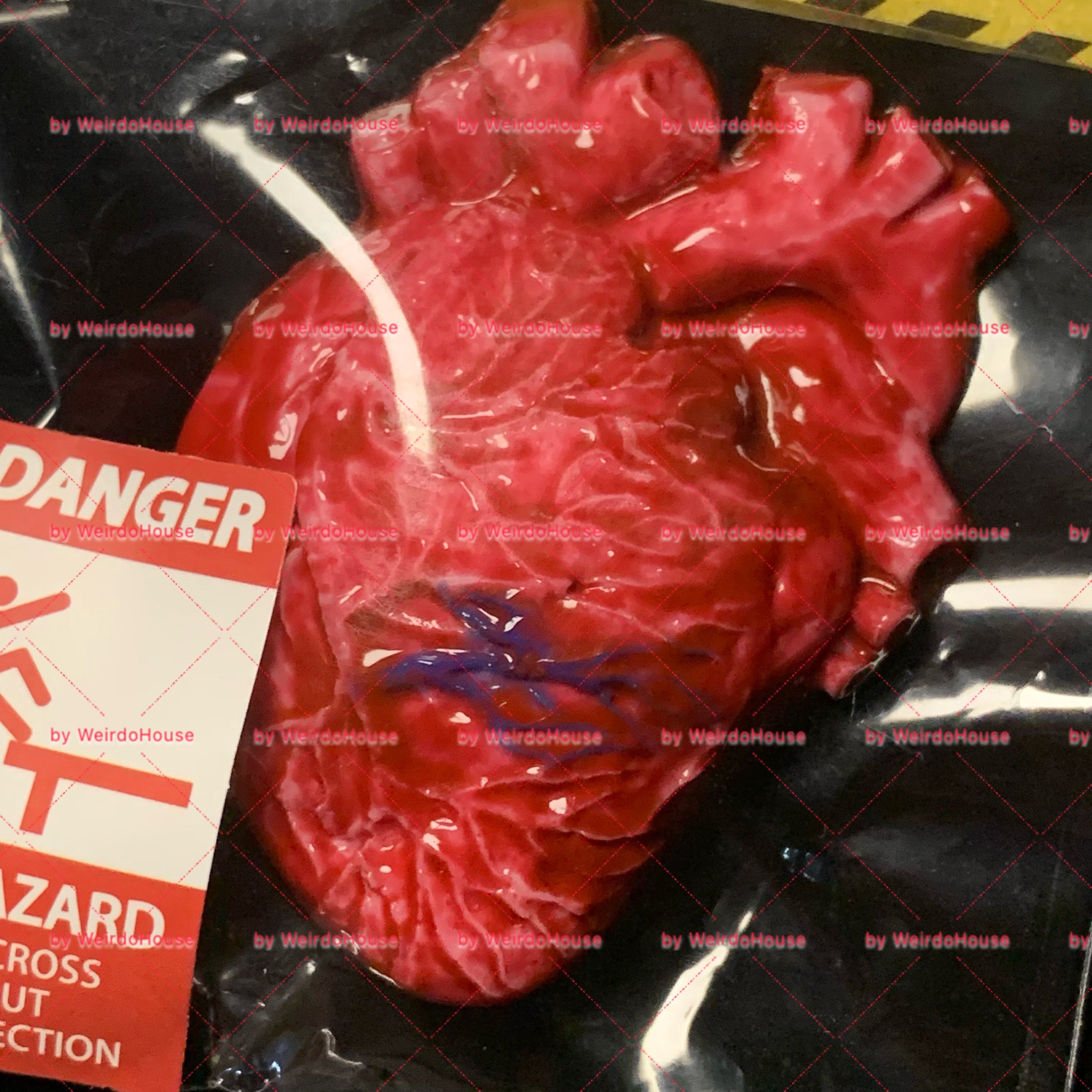 "Dark Pulsator" Silicone Heart Squishy
