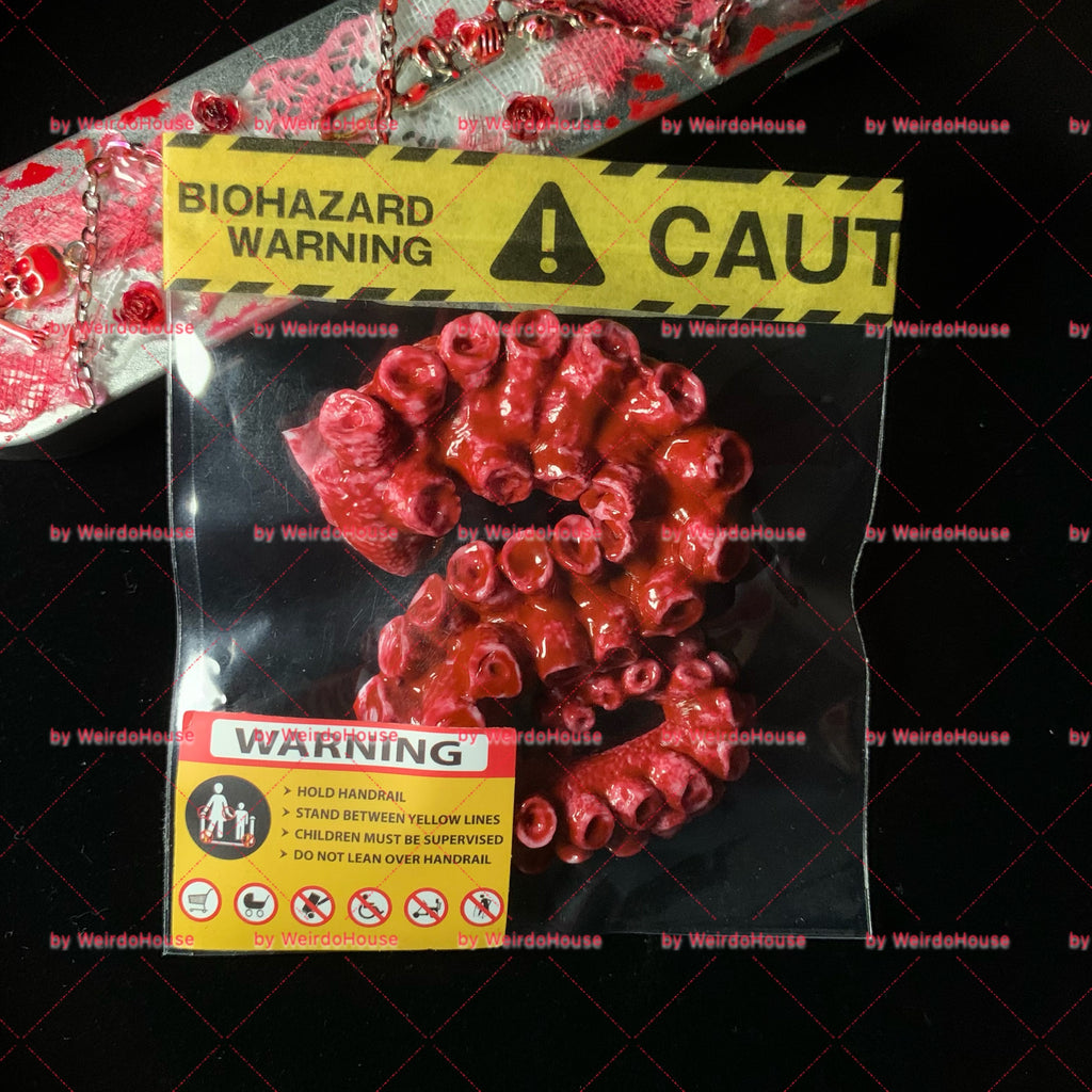 【Gothic Japanese Octopus Tentacle Stress Relief Squishy